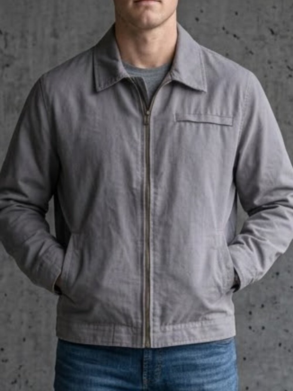 5.11 Tactical Gray Canvas Cotton Work Heavy Winter Bomber Jacket Men's 2XL XXL